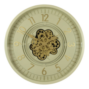 Wandklok ro Celestial L creme